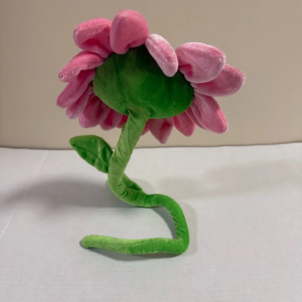 Poseable Pink & Green Flower Plush 2 Ft Flower It’s A Girl Newborn Baby